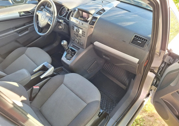 Opel Zafira cena 14300 przebieg: 195678, rok produkcji 2005 z Białobrzegi małe 106